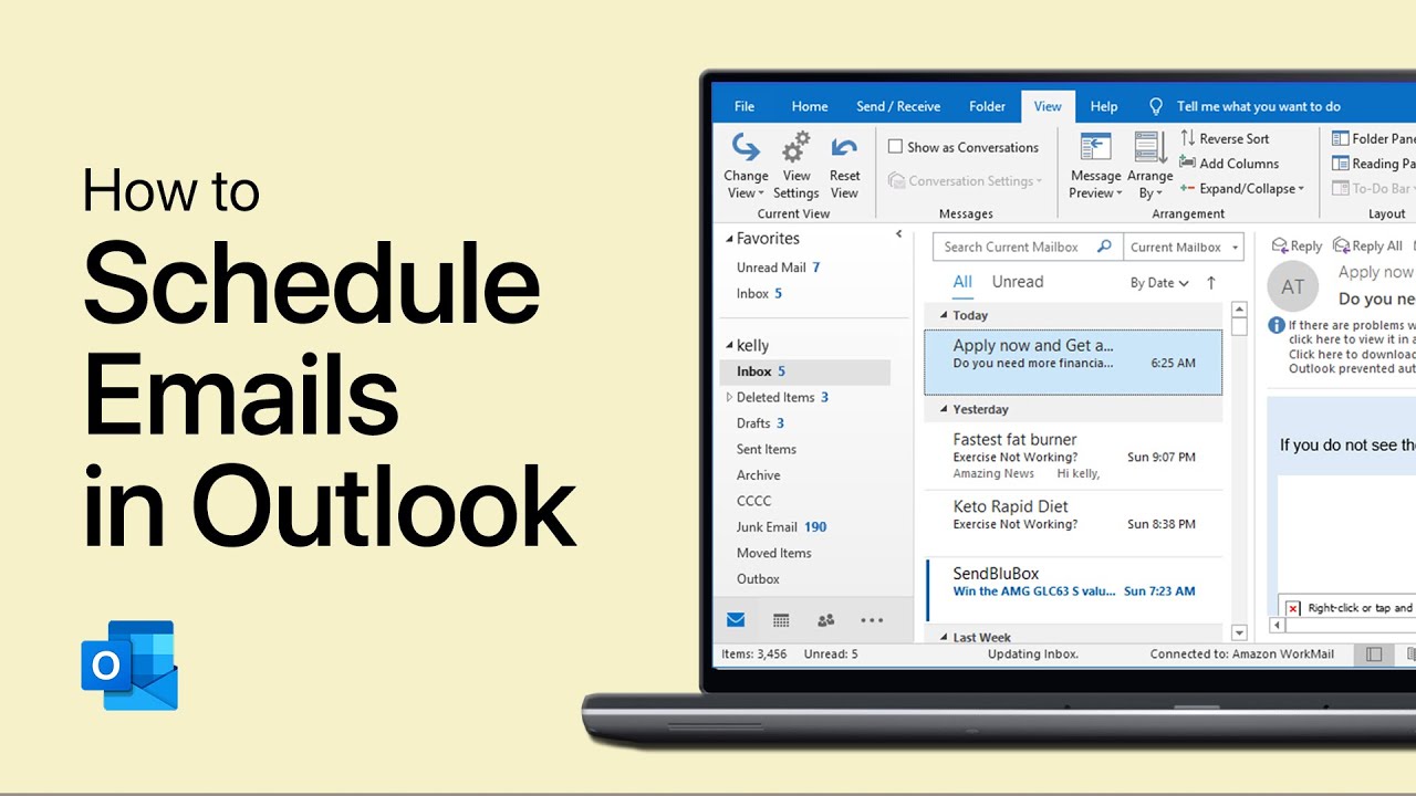 How to Schedule an Email in Microsoft Outlook - Complete Guide